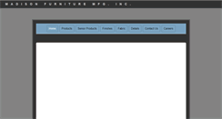 Desktop Screenshot of madisonfurniture.com